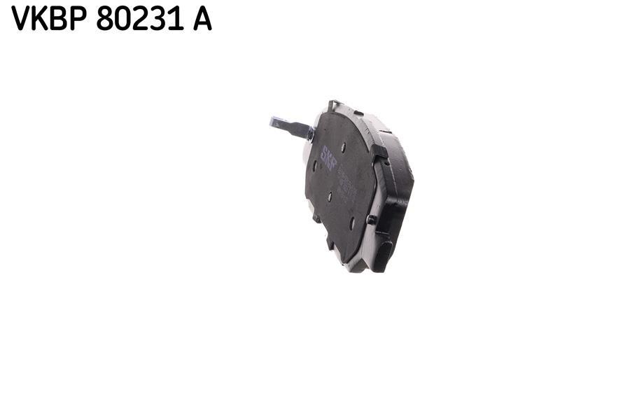 Jeu de 4 plaquettes de frein SKF ref. VKBP 80231 A